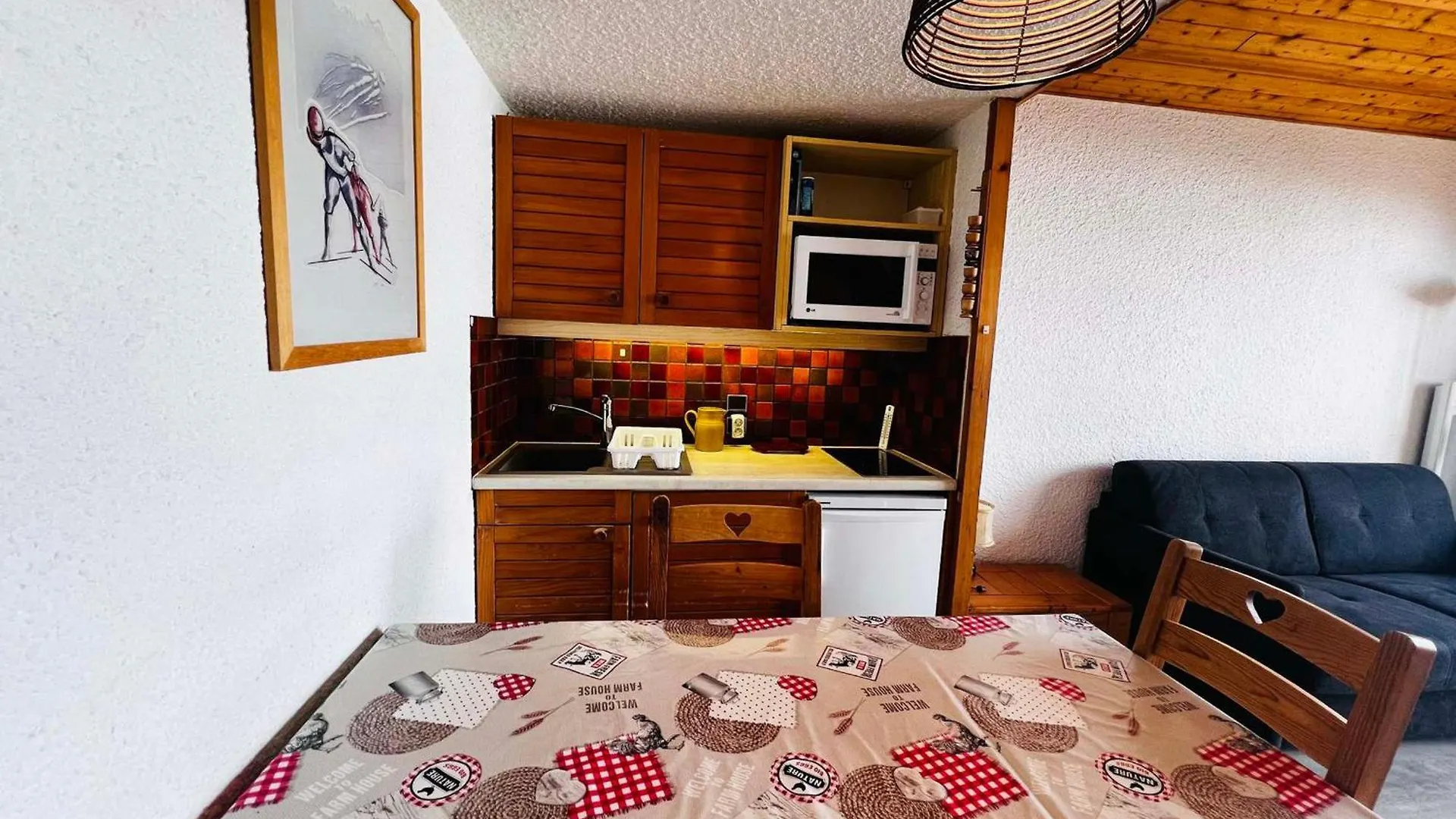 Charmant Appartement Montagnard 2 Pieces + Cabine, 6 Pers, Balcon Sud, Proche Pistes Et Commerces - Fr-1-293-112 Les Saisies